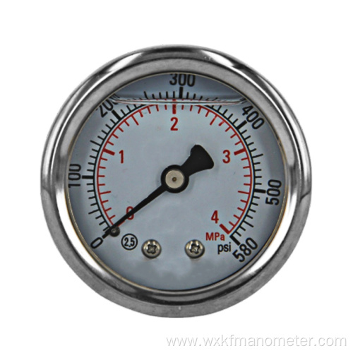 black steel lpg low capsule pressure gauge Custom Specifications 2.5" 63mm 0-5psi